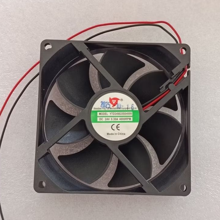 Kipas DC 24V ukuran 9x9 cm high speed 0.30A