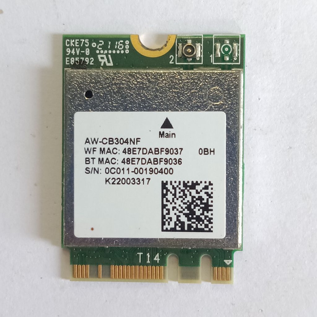 Wifi card asus vivobook 14 e410 series asus e410m e410ma ori