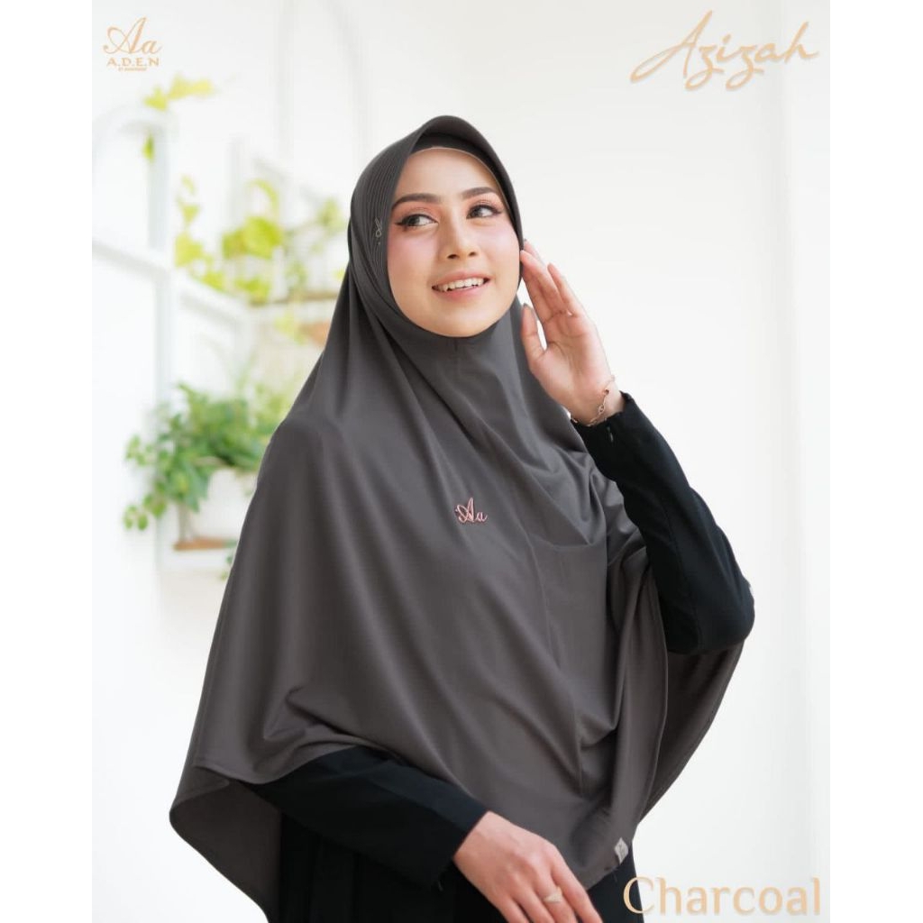 Daily Bergo Syari Jumbo Murah Jersey Valency Azizah Ori by Aden Hijab
