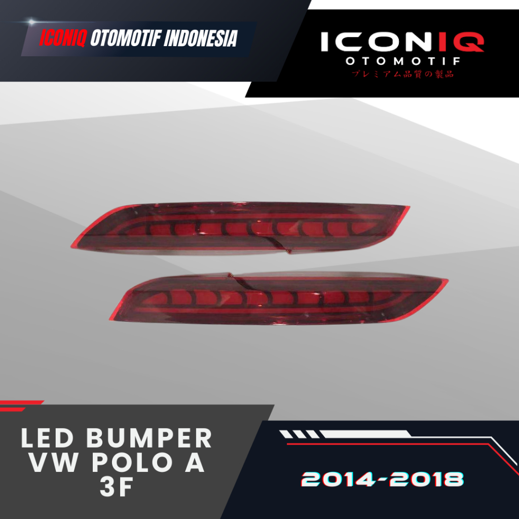 LED BUMPER VW POLO A 3F 2014-2018