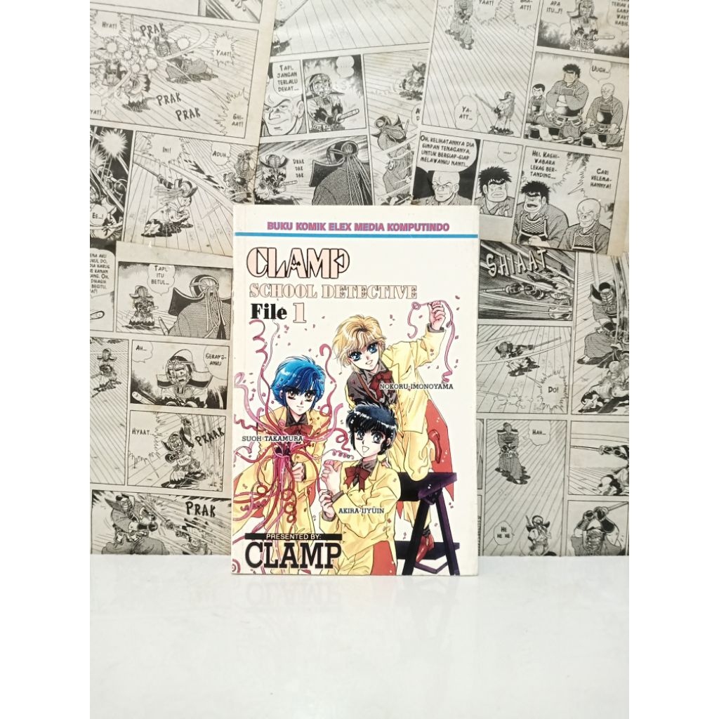 Komik Set Tamat Clamp School Detective By: CLAMP