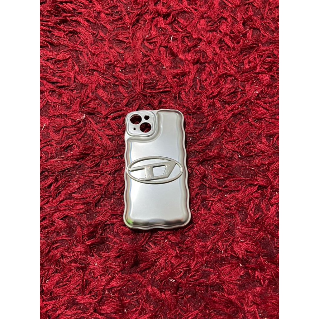 case iPhone 13 silver y2k