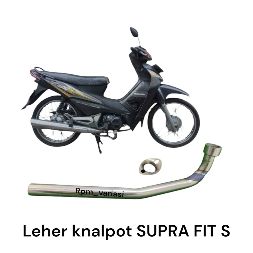 leheran knalpot standart ori supra fit s pengganti yang patah atau keropos