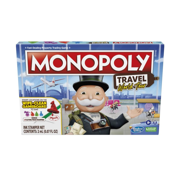 Monopoly Travel World Tour Board Game