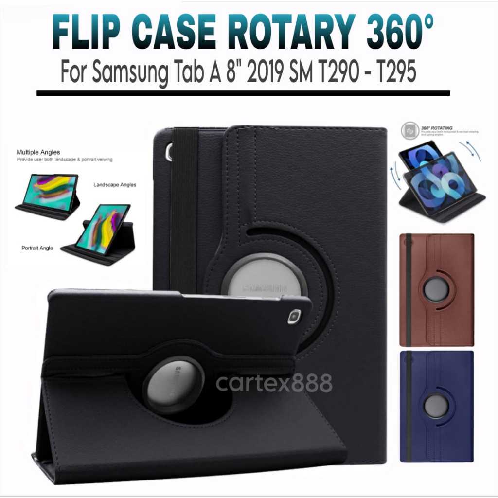 Case Rotary Samsung TAB A8 2019 / T290 / T295 / case samsung galaxy tab a 8.0 2019 / case samsung ta
