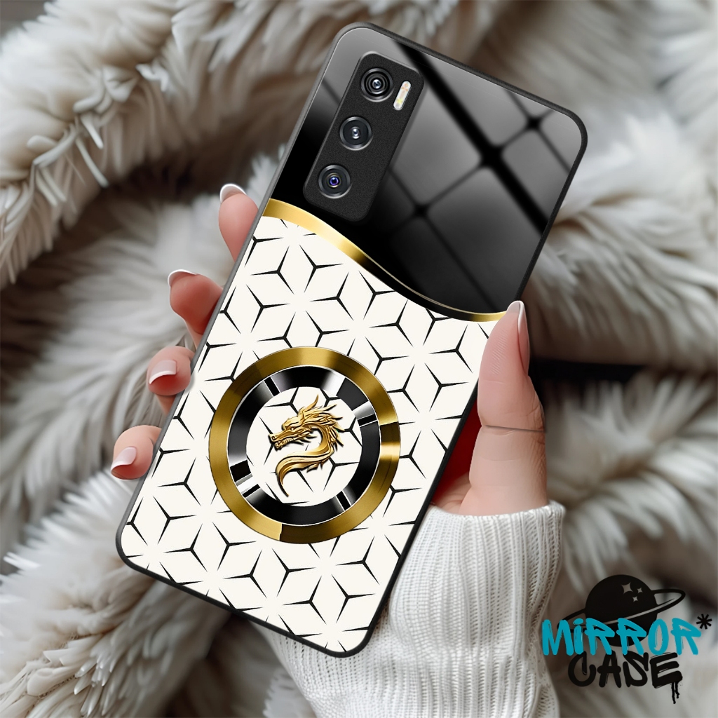 Softcase Untuk VIVO V20 SE Casing VIVO V20 SE V2022 V2023 SoftCase Kaca Glossy Cassing kilau Glass P