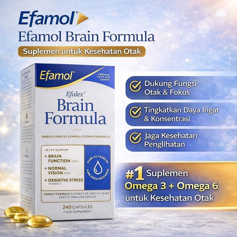 EFAMOL EFALEX BRAIN FORMULA 240 CAPSULES