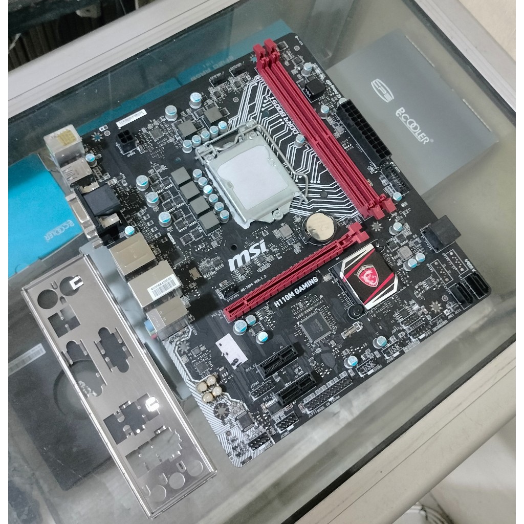 Motherboard MSI H110M Gaming / Normal tested/ No Minus