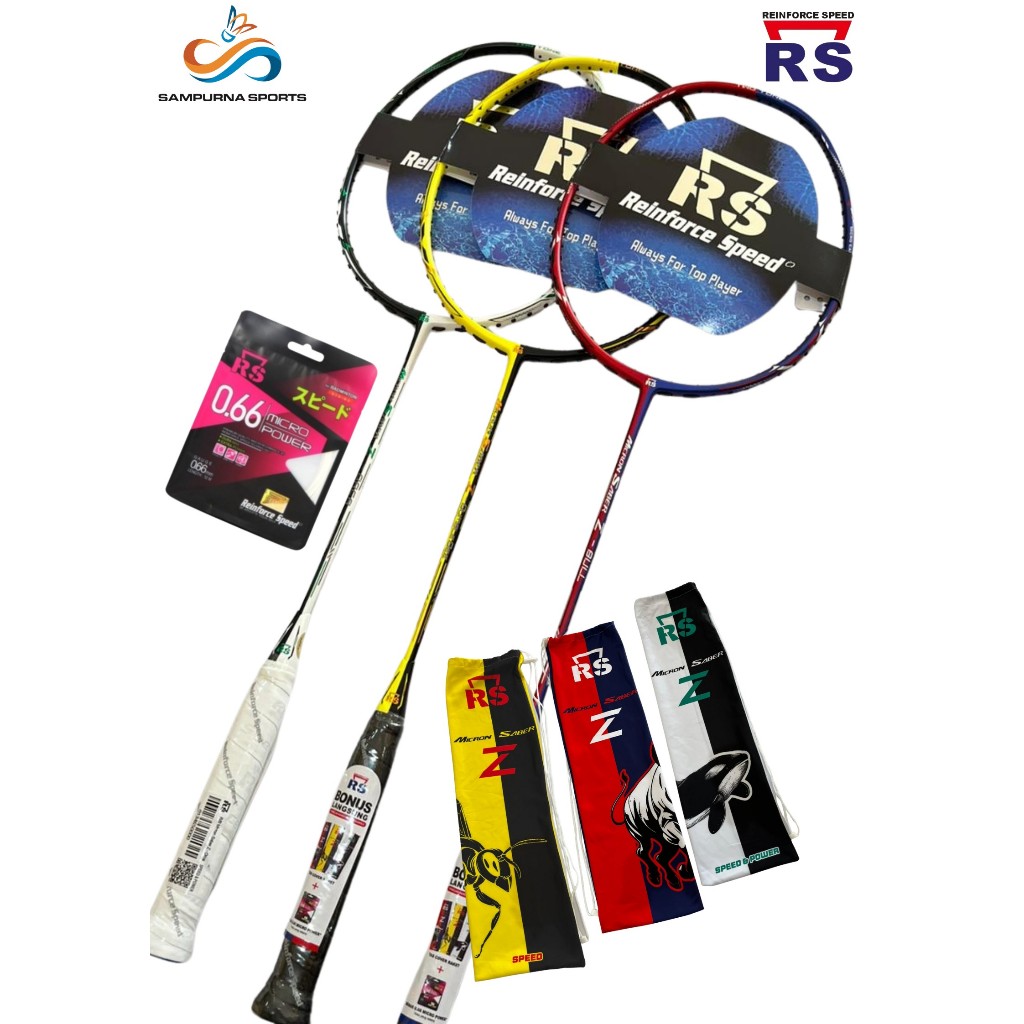 RAKET BADMINTON RS MICRON SABER Z NEW