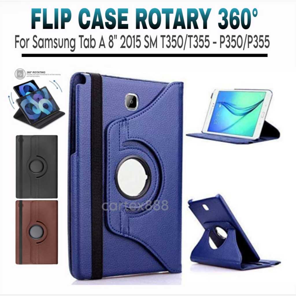 Case Rotary Samsung Tab A 8.0 2015 / T350/ T355/ P350/ P355/ samsung tab a8 / galaxy tab a8 / case s