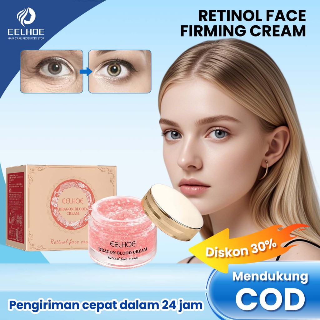 EELHOE Dragon Blood Cream 50g Retinol Face Firming Cream Brighten Skin