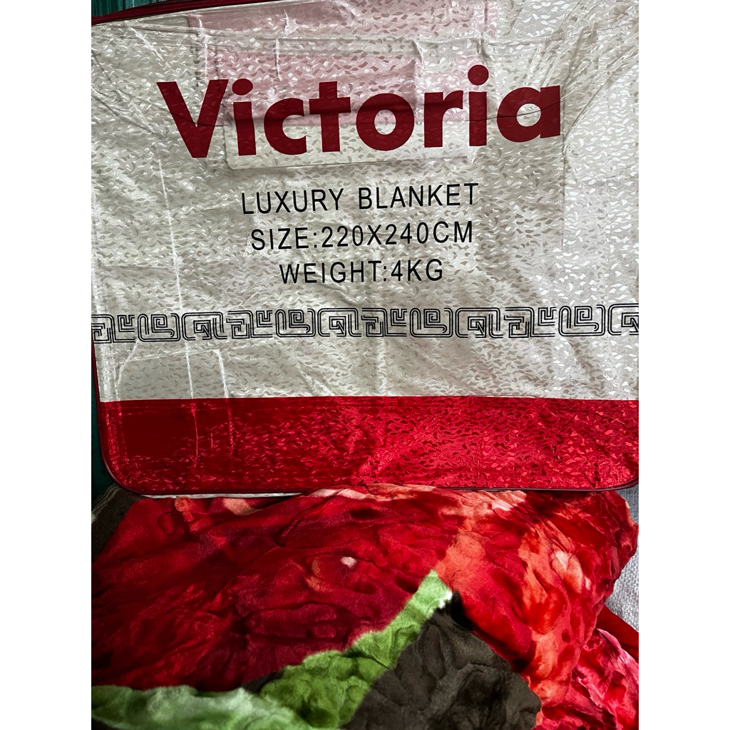 Selimut Pengantin Selimut Tebal 2 Lapis VICTORIA 220x240