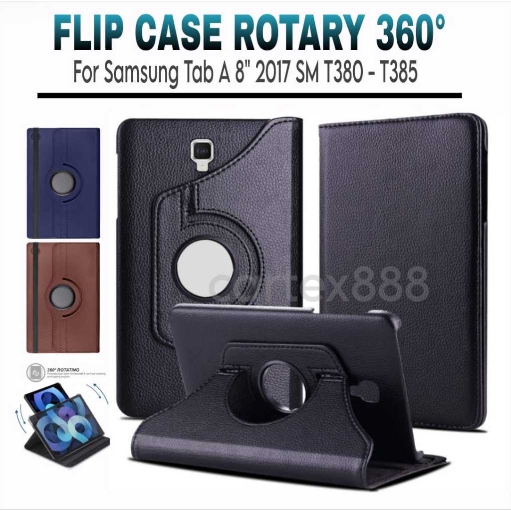 Case Rotary Samsung Tab A 8.0 2017 / T380/ T385/ samsung tab a8 / galaxy tab a8 / case samsung tab a