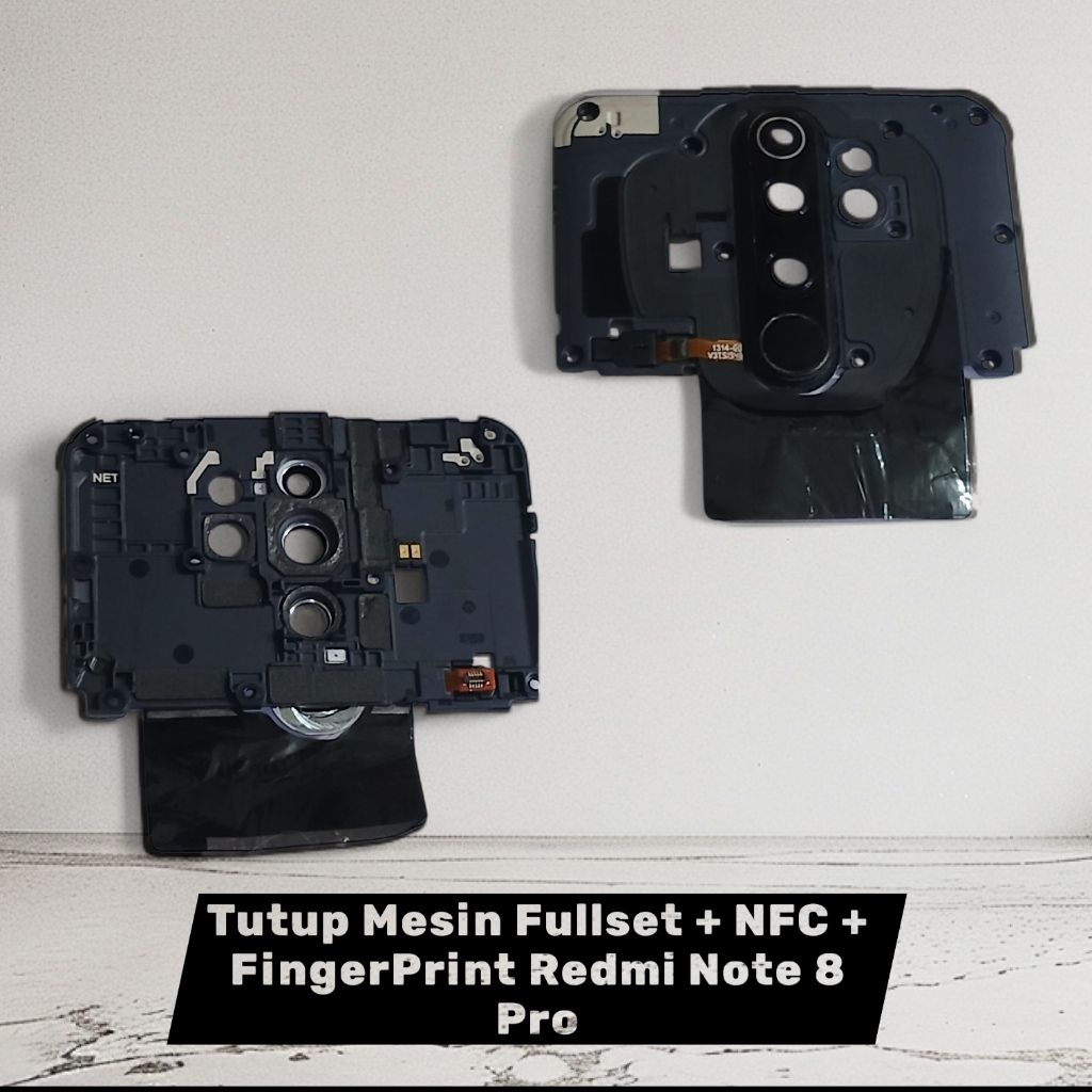 Tutup Mesin Redmi Note 8 Pro Fullset + NFC + FingerPrint Redmi Note 8 Pro (Original Copotan/ Ori Tes