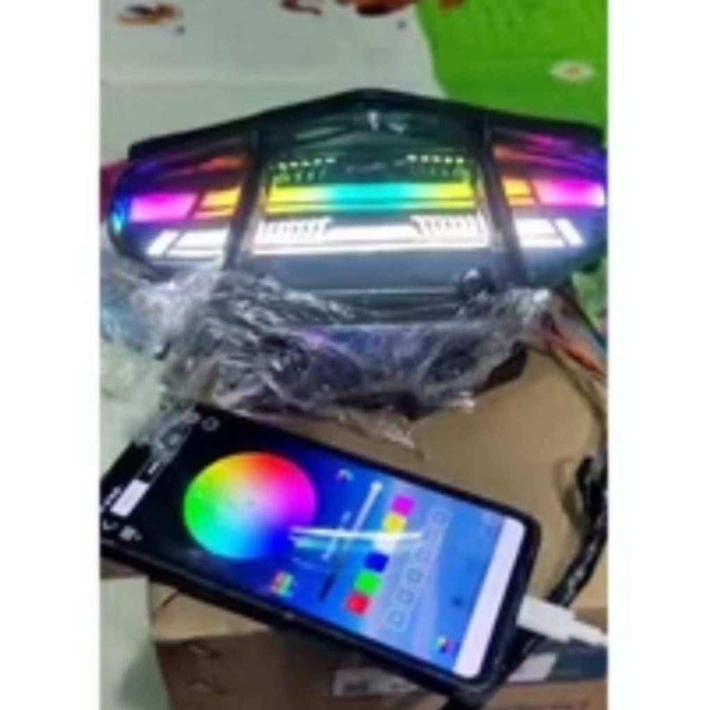 Lampu Belakang Beat Karbu/Stoplamp Lazy Beat Karbu Costume Set PNP