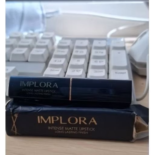 IMPLORA Series - Dewy Tint #1 Grateful 3gr | Lip Moist Serum 2,85gr | Lipcream Matte #20 Red Gala | 