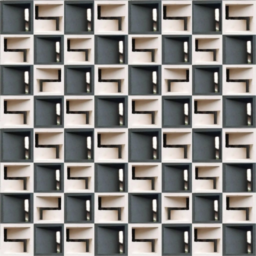 DESTI FORMA - Roster Beton Minimalis Motif Kombinasi | Roster Beton Modern Ventilasi Udara untuk Din