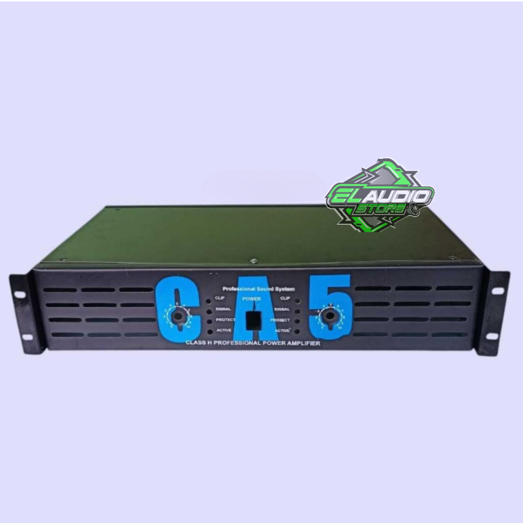 Box Power CA-5 / Bok Power Sound System CA5 2Chanel Bahan Plat Besi