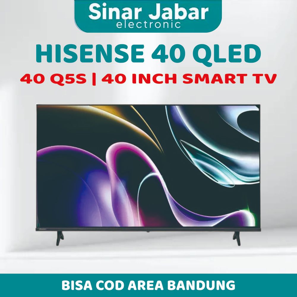 HISENSE 40E4H HD SMART TV BEZELESS 40 INCH
