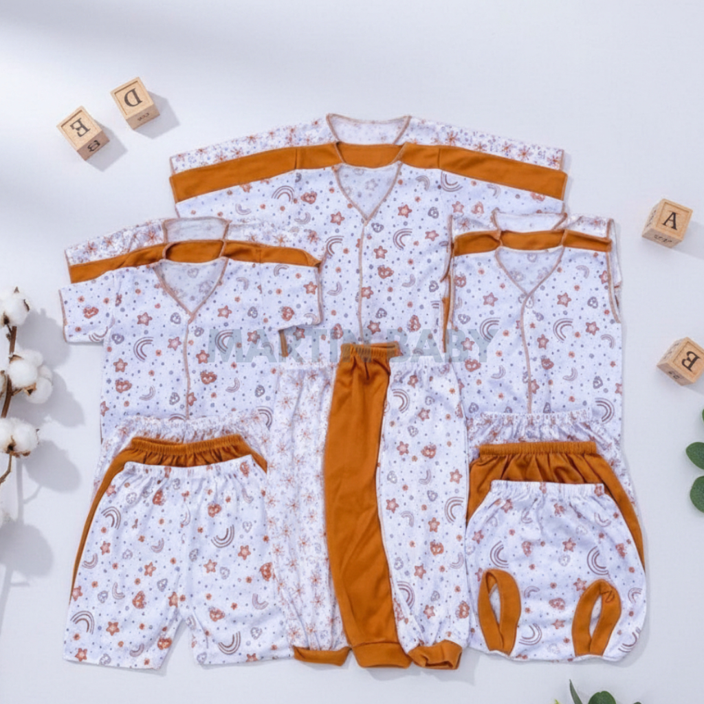 Set Perlengkapan Bayi Newborn 18 Pcs | Baju Bayi Lengkap