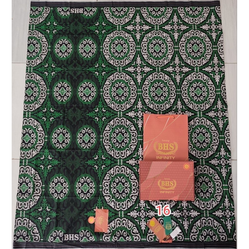 Sarung BHS Infinity Gold Batik Original