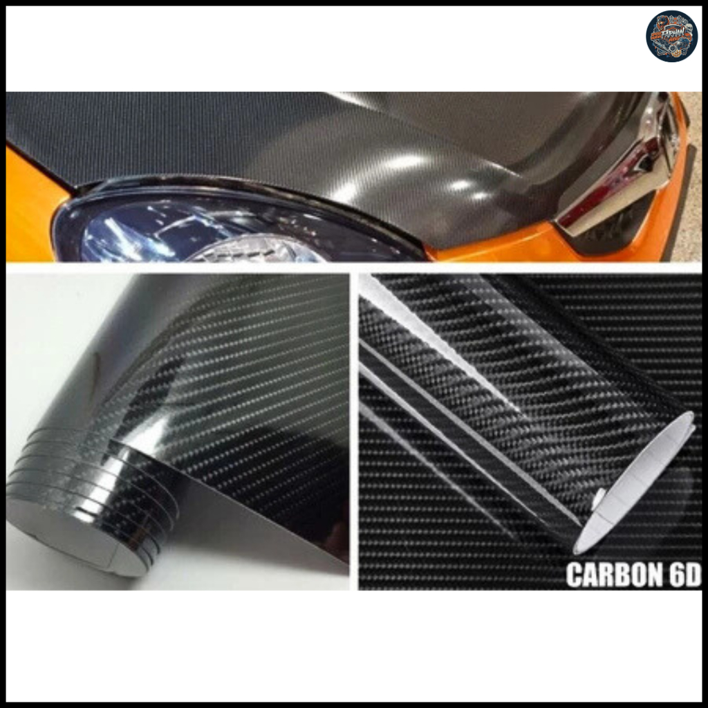 Stiker Carbon Skotlet Karbon 6D 3D Kevlar Motor Mobil Terlaris dan Termurah