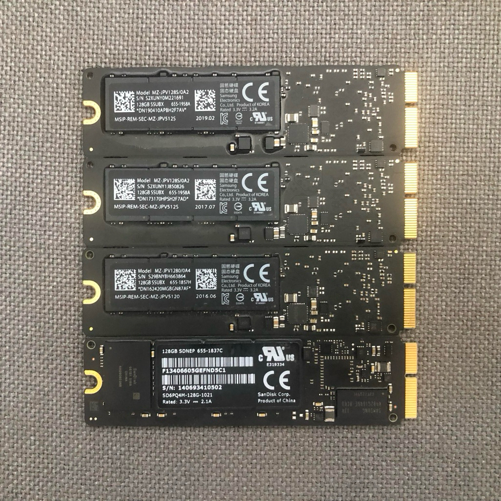 Ssd Macbook 2015 128GB Original Copotan