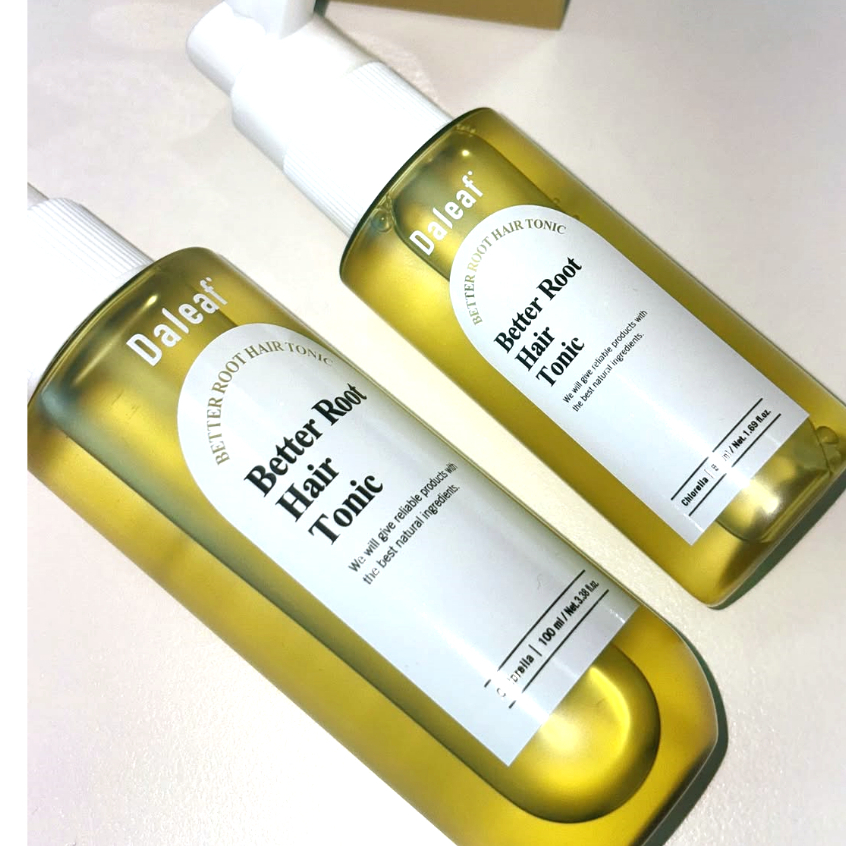Daleaf Chlorella Better Root Hair Tonic 100ml 50ml