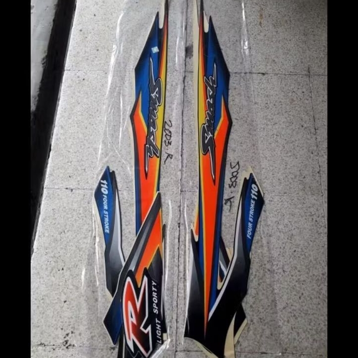 striping list stiker suzuki smash 110 r smash lama tahun 2003 ready stok