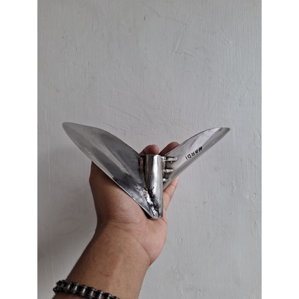 Kipas perahu/baling baling perahu balap versi thailand asli stainles 18/25 pk putaran cepat [1:1]