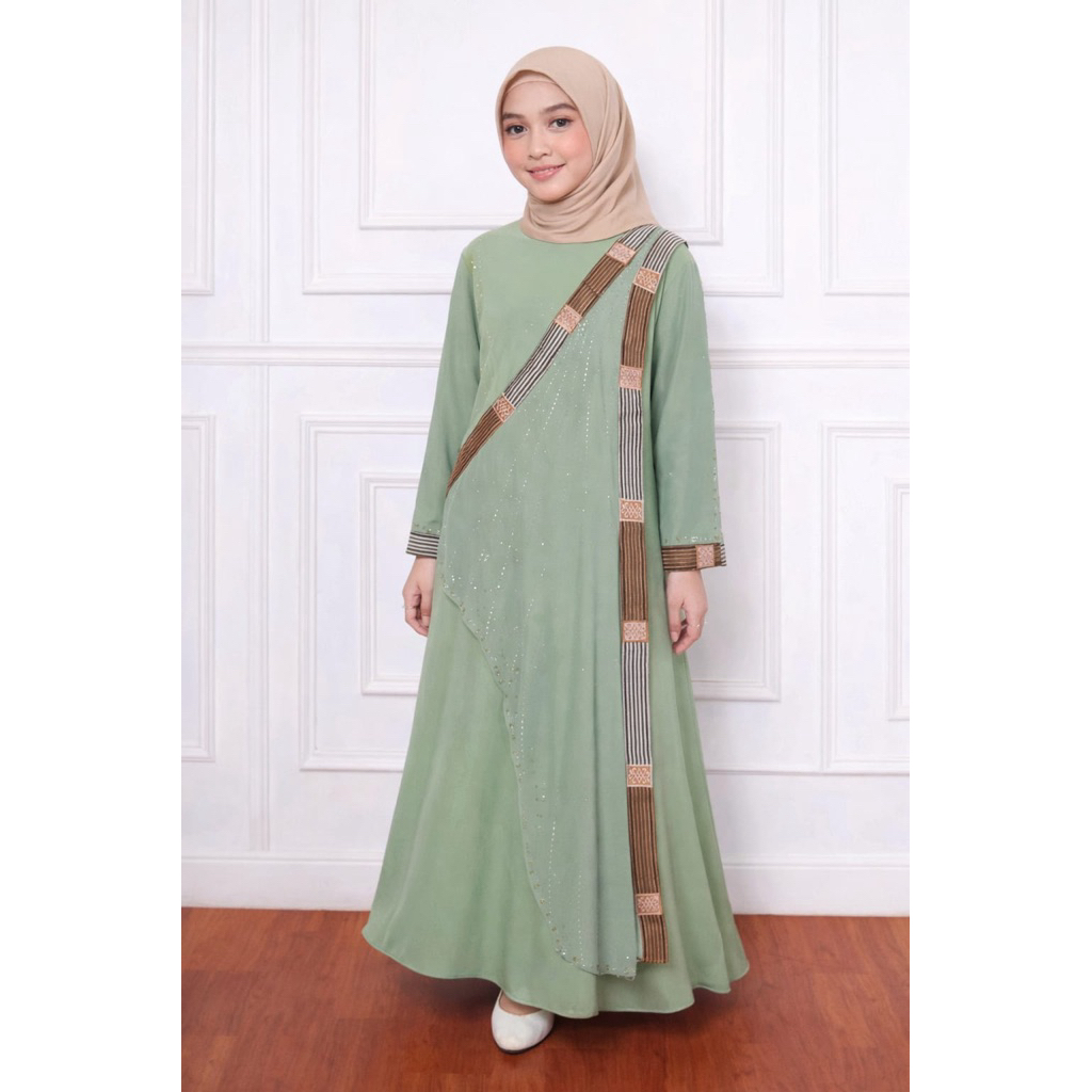 Gamis Abaya Turkey // Abaya Arab India Kajol  // Gamis Hitam Terbaru // Gamis Mewah Series Lebaran /