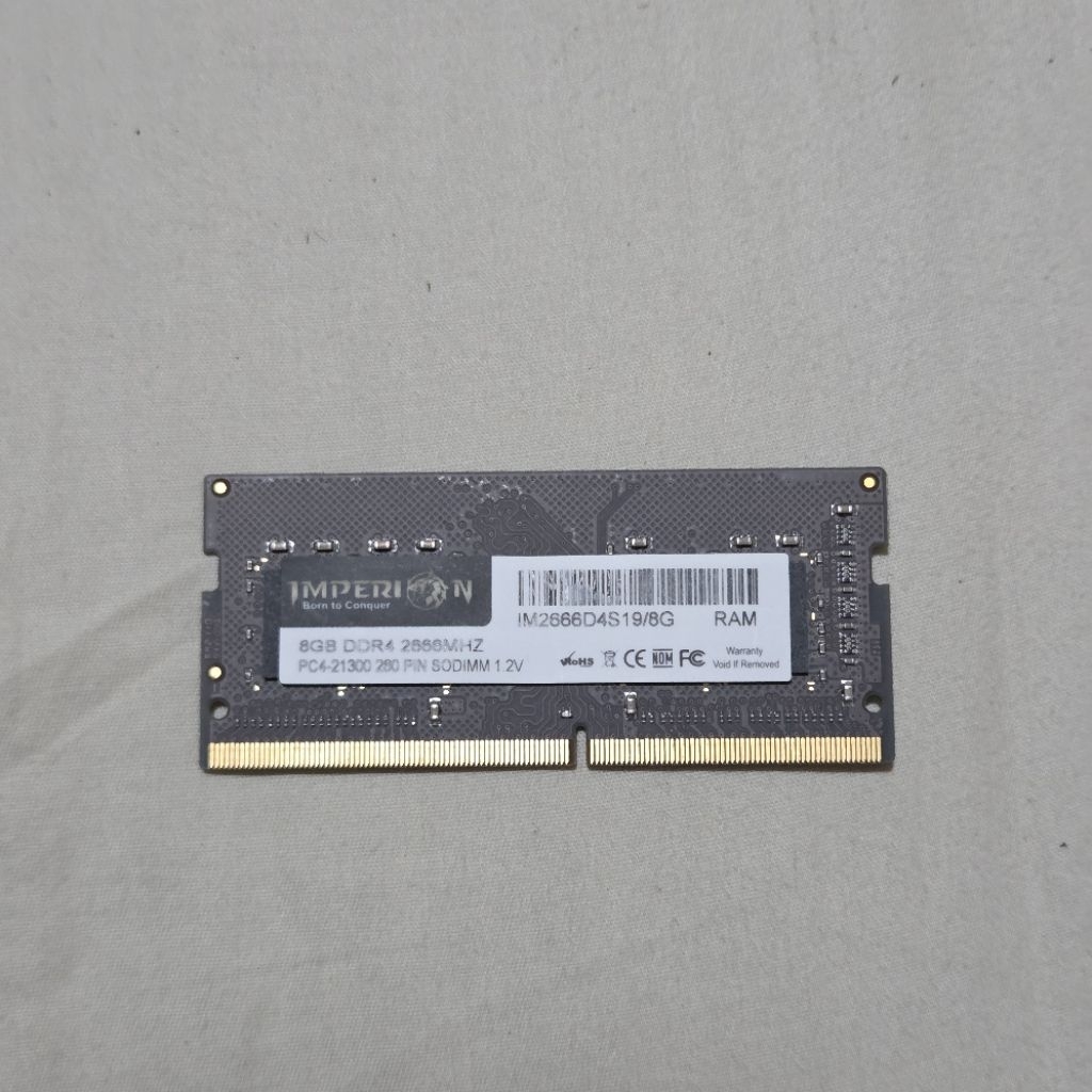 Memory Ram DDR4 8GB Imperion Laptop
