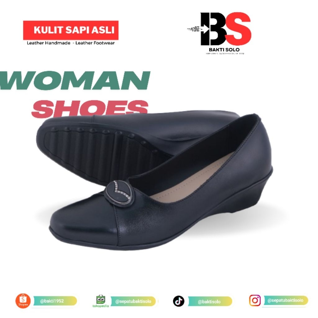 BAKTI SOLO - SEPATU KULIT WANITA MURAH & BERKUALITAS