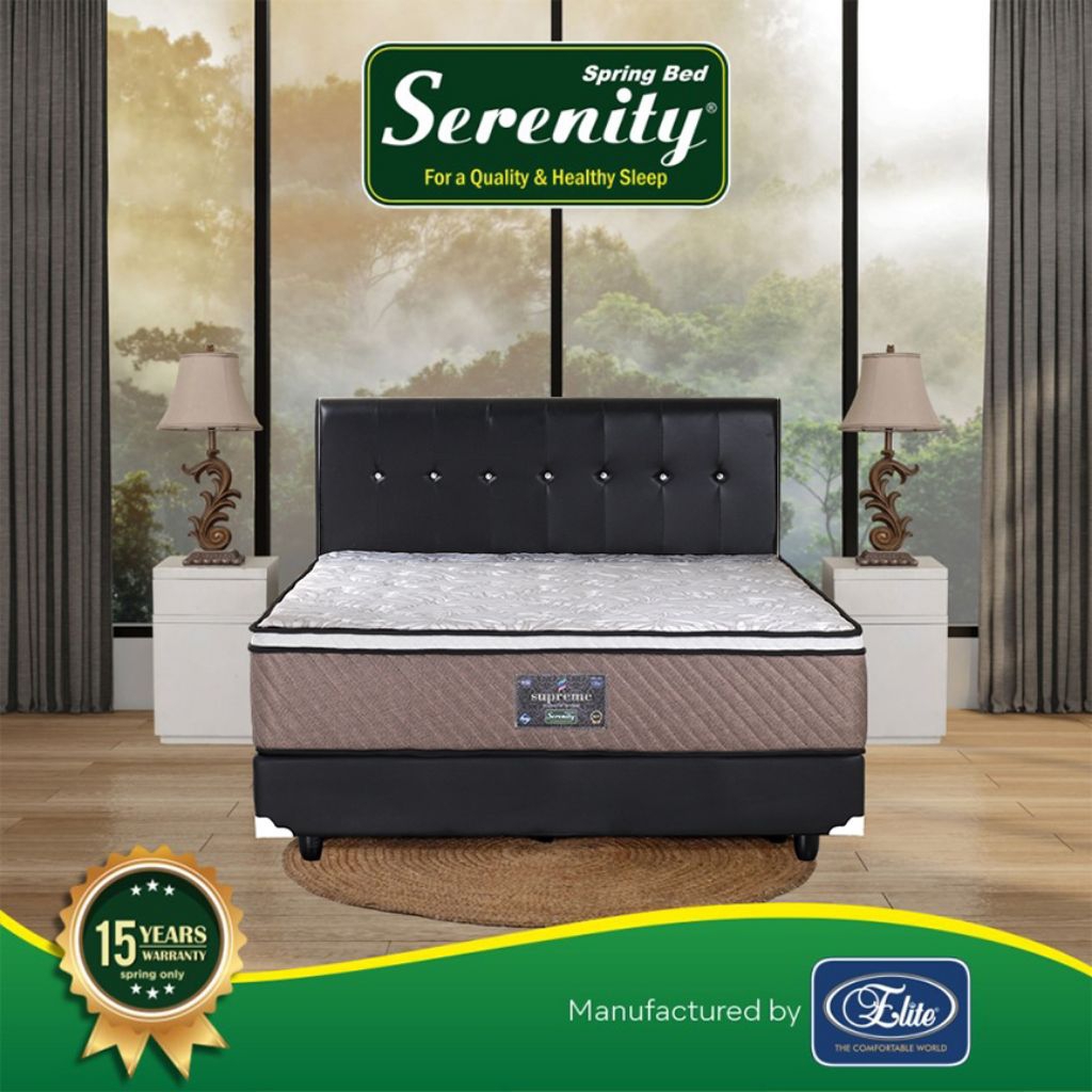 KASUR SPRING BED / TEMPAT TIDUR / MATRAS / BUSA - SUPREME