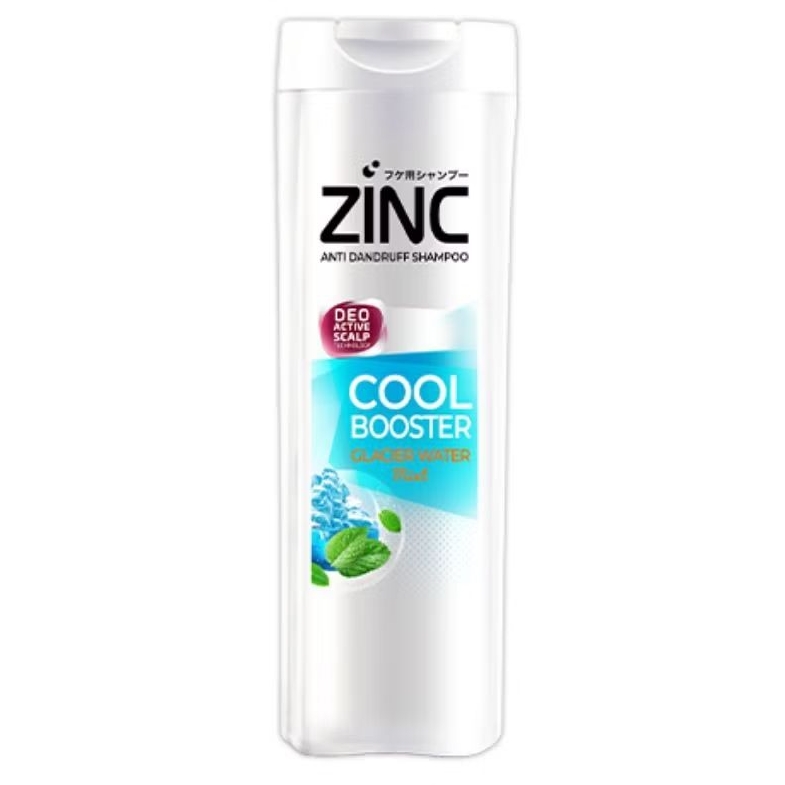 Zinc Shampoo Cool Booster 340Ml, Zinc Shampoo Active Fresh 340Ml, Zinc Shampoo Active Clean 340Ml, Z