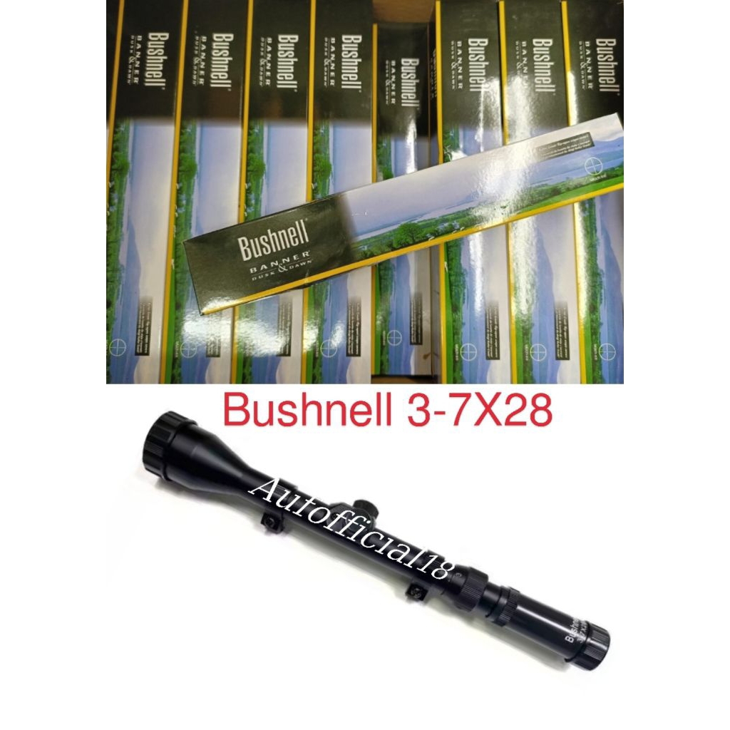 TELESKOP BUSHHNELL 3-9X40EG Hakko 3-9x40  Bushnell 3-7x28 Tahan Getaran Berkualitas