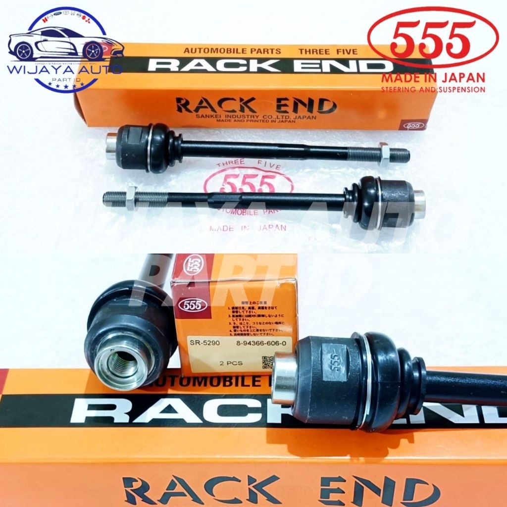 RACK END LONG TIE ROD PANTHER 2.3 2.5 MERK 555 JAPAN ORIGINAL