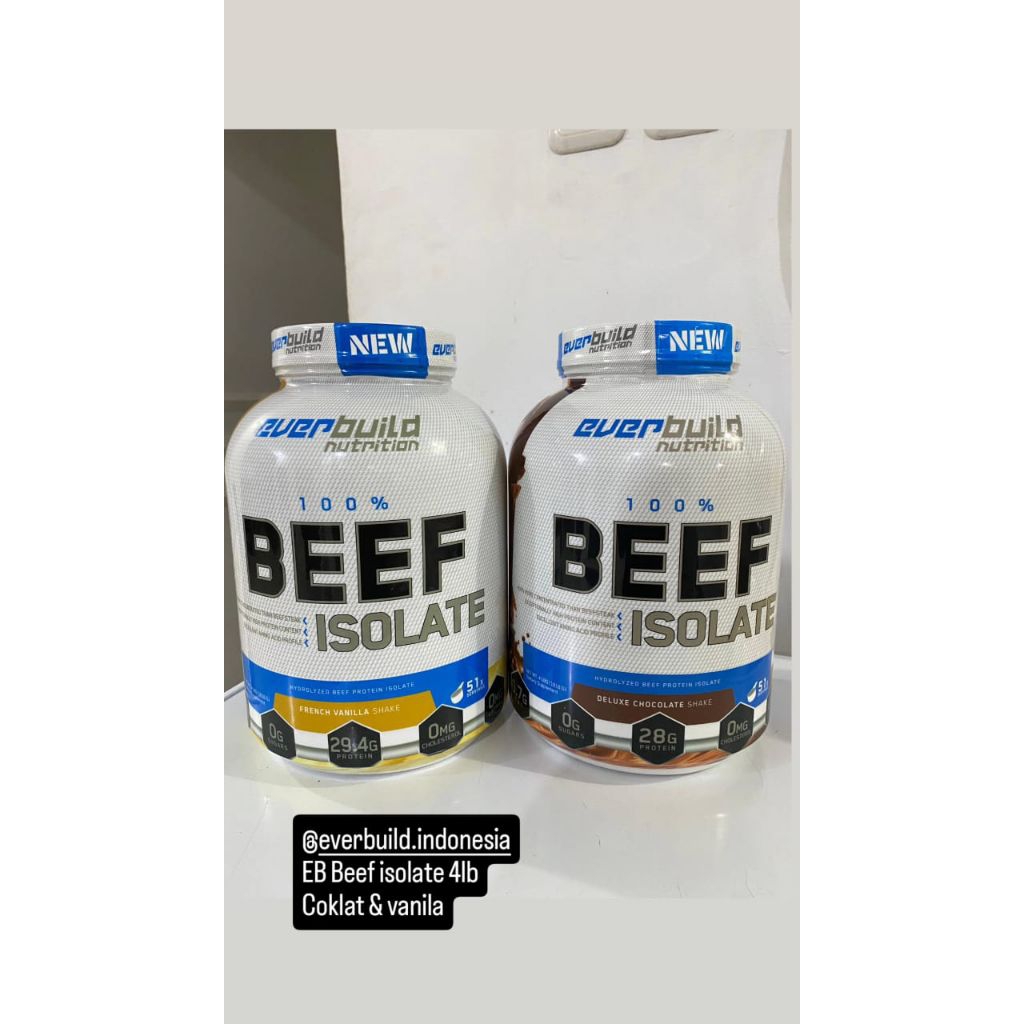 Everbuild 100% Hydrolized Beef isolate 4lbs 4 lbs