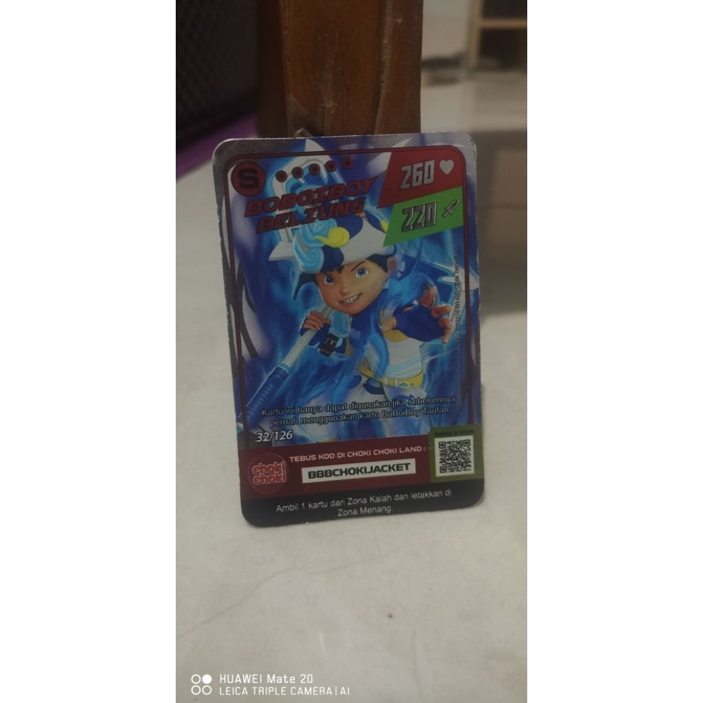 MONSTA GALAXY CARD BOBOIBOY BELIUNG | ChokiChoki