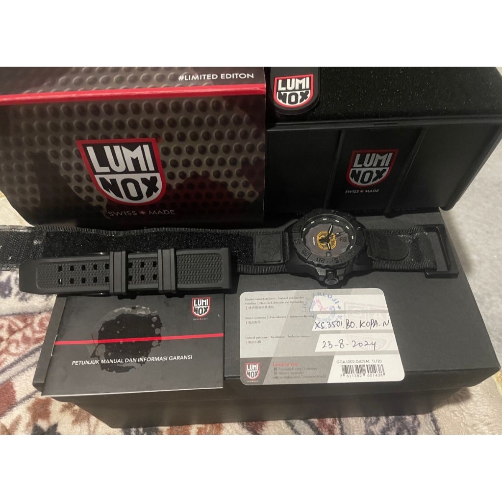 jam luminox edisi kopassus