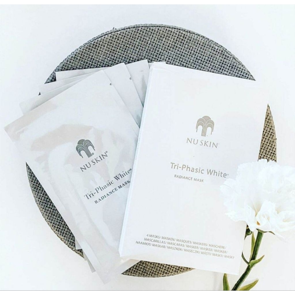 Nu Skin Tri-Phasic white Radiance Mask - Masker Sultan