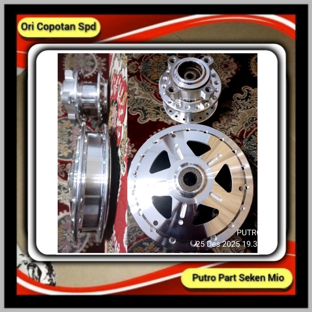 Tromol Mio Ori Bubut Coak SlimCNC