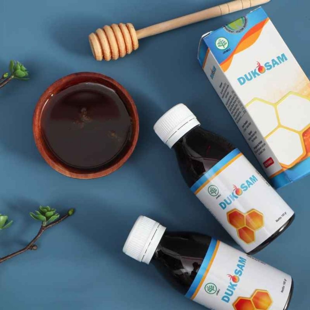 Madu Dukosam Obat Herbal Atasi Kebas Nyeri Sendi Syaraf & Tulang Original