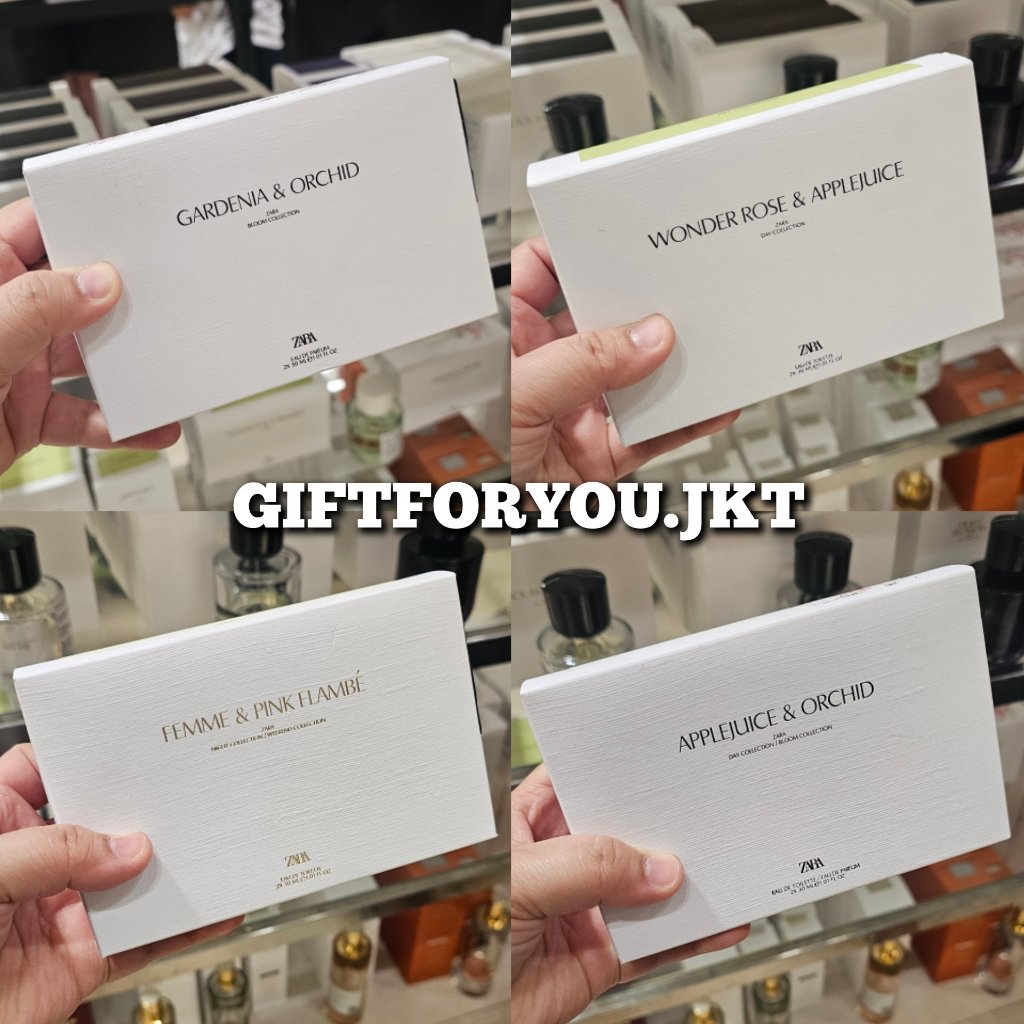 Parfum Zara Paket 2×30 ml Gardenia Orchid Lightly Bloom Deep Garden Violet Blossom Nude Bouquet Fiel