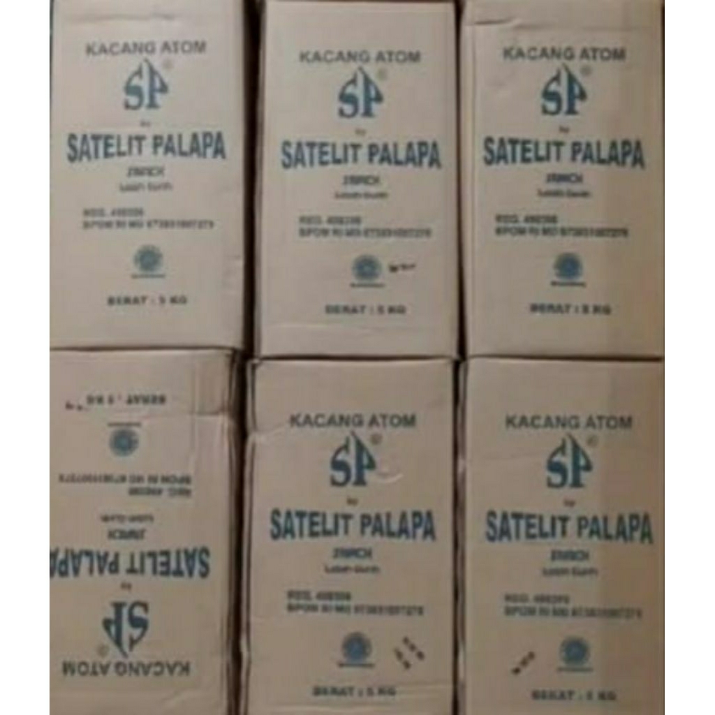 KACANG ATOM SATELIT PALAPA - KACANG OVEN SATELIT PALAPA 5KG