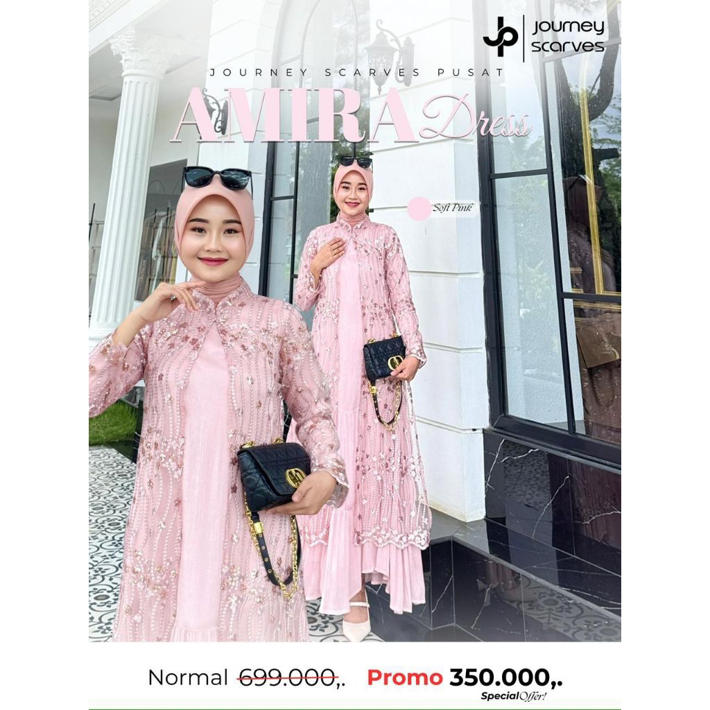 AMIRA DRESS BY JP JOURNEY ORII 100%
