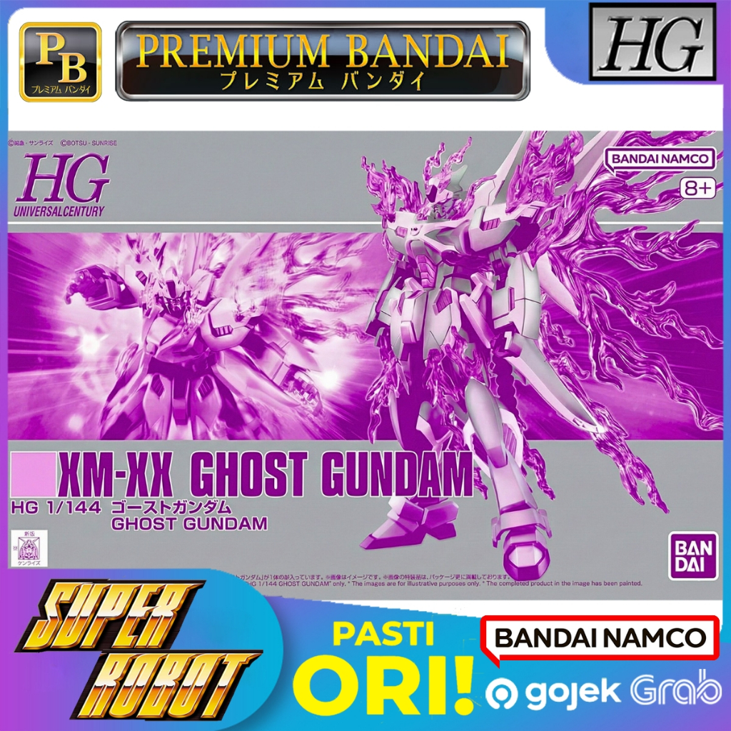 BANDAI HG XM-XX Ghost Gundam - HGUC Crossbone P-BANDAI Limited
