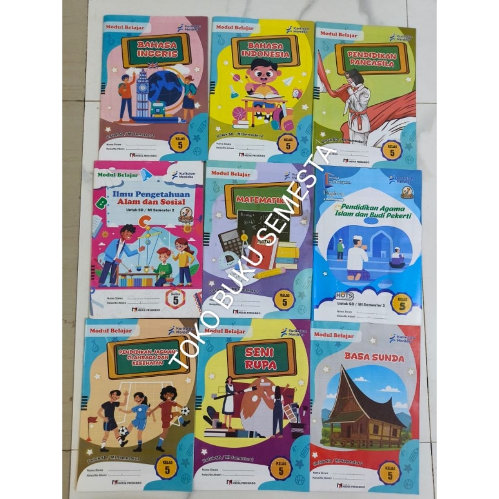 LKS SD MEDIA PRESSINDO KELAS 5 SEMESTER 2 (2026)