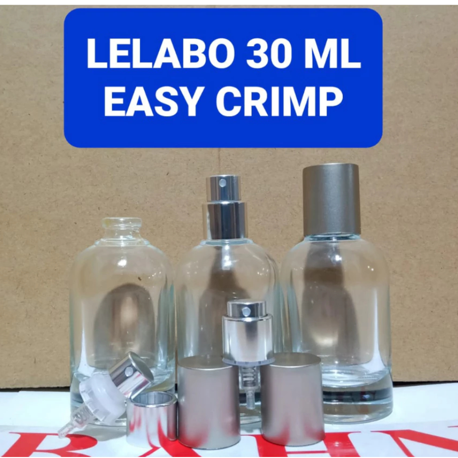 Botol Le Labo 30ML Silver Spray Semi Press - Botol Parfum Le Labo Semi Press - Botol Parfum 30ML Bot
