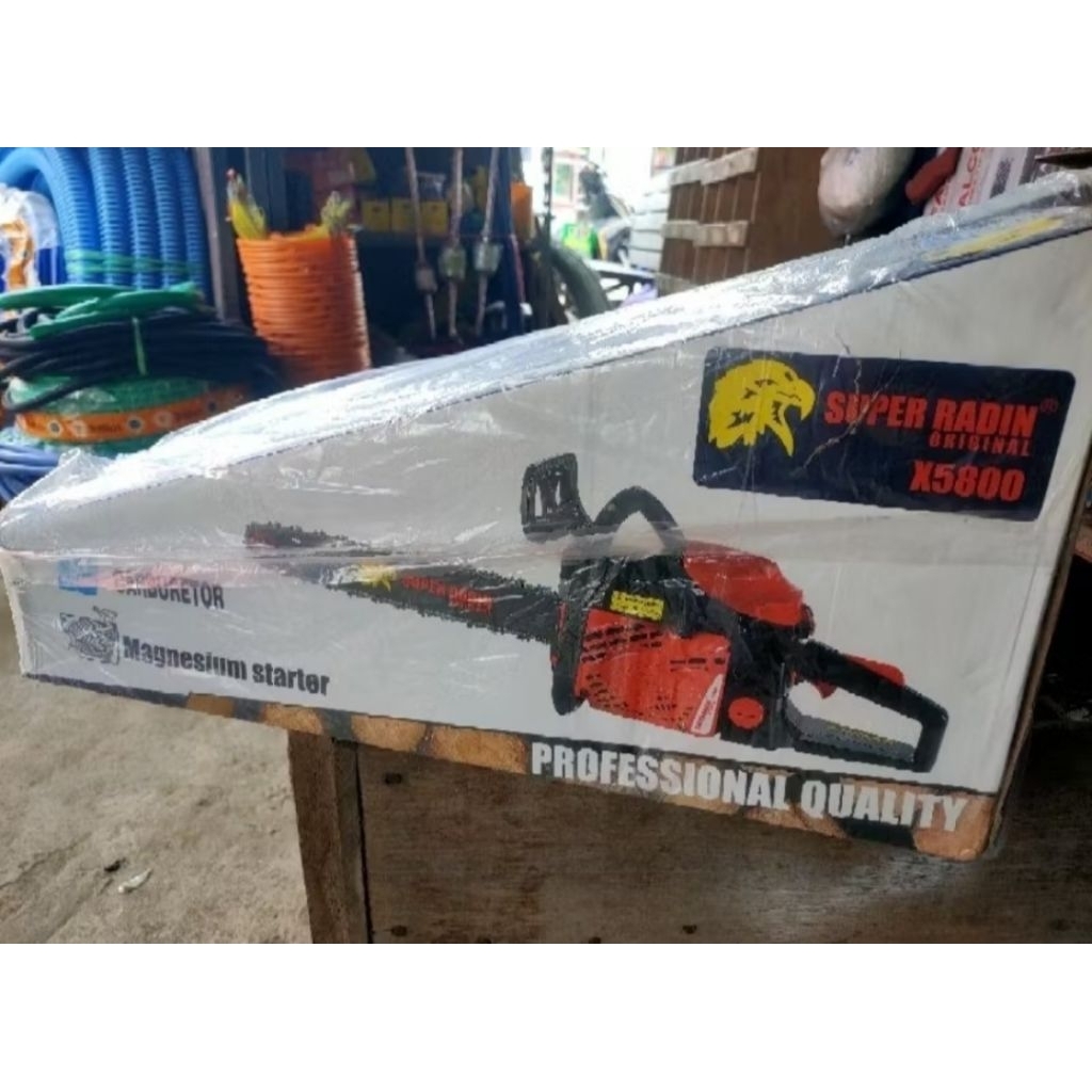 Chainsaw Super Radin Original X5800 Bar Baja 22 / Senso Super Radin Original X5800